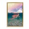 Stupell Industries Above & Below Sea Turtle Framed Floater Canvas Wall Art Design by Max Blakesberg Studios